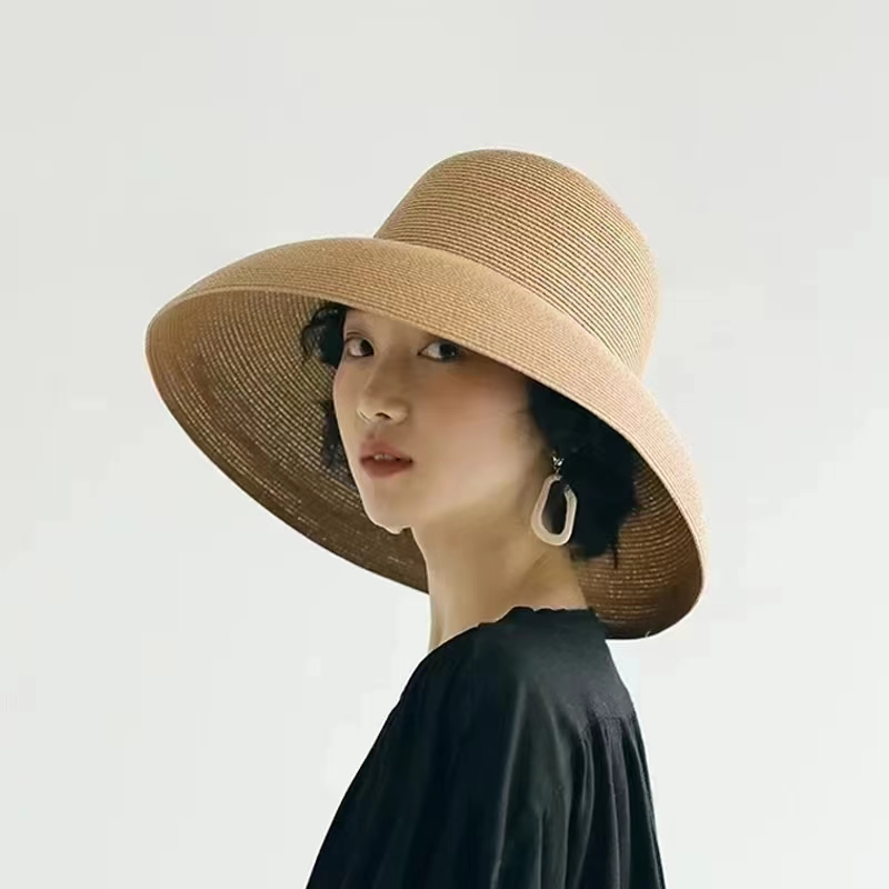 플로피 와이드 브림 여름 해변 밀짚 모자 UPF 밀짚  - Hat Floppy Wide 리뷰 및 가격
