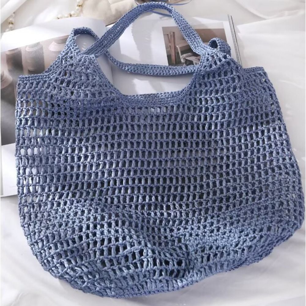 프리미엄 품질 120M 롤당 라피아 실 직조용 내구성  - Crochet Bag Raffia 리뷰 및 가격